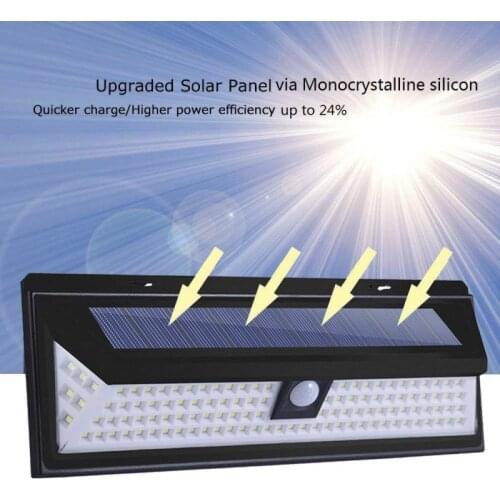 Solar LED Light Outdoor Street Wall Lamp Motion Sensor Detector Remote Waterproof IP65 Garden Lighting Night Light 90/118 Leds