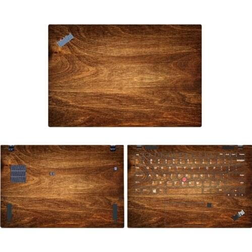 Vinyl Stickers for Lenovo Thinkpad X1 Carbon 2021 Gen9 2020 8th Wood grain series Laptop Skins for Thinkpad X1 Carbon 2018 2019