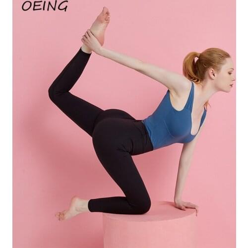 Womens Fitness Yoga Jumpsuit Sets Vintage Patchwork Workout Clothes Ballet Dancing Training Suits