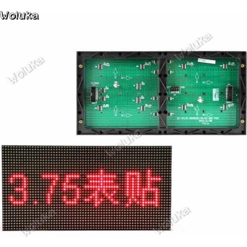 3.75 single Red Unit plate F3.75 monochrome Indoor table sticker display P4.75 Electronic advertising screen CD50 W03