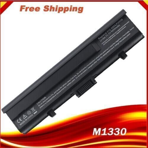 WR050 Battery for Dell XPS 1330 M1330 Inspiron 1318 LAPTOP PU556 WR050 PU563 PP25L FW302 CR036 DU128 HX198 JY316 KP405 WR047 PC