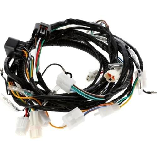 Car Wiring Harness Assembly Set Headlight/Coil/TORS/Key Hookup Wiring Harness For Yamaha Warrior 350 YFM350X OEM#3GD-82590-40-00
