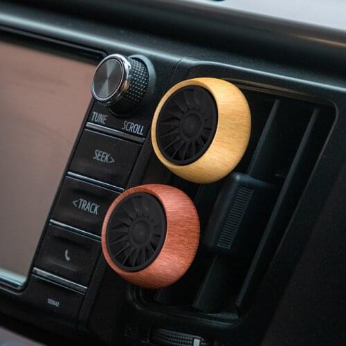 Simple Designed Wood Car Air Freshener Perfume Refill Car Fragrance Car Vent Diffuser Smell the Car