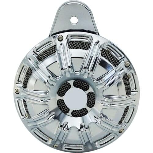 Motorcycle 15 Stripe Cut Horn Speaker For Harley Touring Electra Glide Dyna Super Glide FXD Wide Glide FXDWG Fatboy Sportster XL