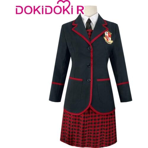 DokiDoki-R TV Series The Umbrella Academy Cosplay School Uniform Costume Man/Woman Halloween Cosplay