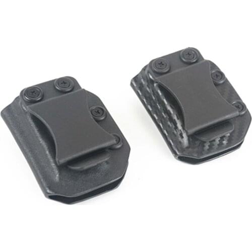 Carbon Fiber Kydex magazines holster Mag Carrier holders For Taurus TH9 TH40 PT809 PT840 TH9C TH40C Charger Port Concealed