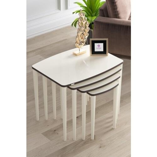 Mdf Zigon Coffee Table Pad 4'lü coffee tables