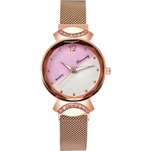 Multicolor Surface Women Luxury Fashion Watches Magnet Buckle Strap Elegant Diamond Ladies Wristwatches Female Quartz Watch