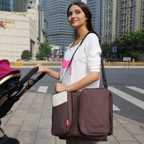 New Big Capacity baby diaper bag Foldable baby travel cot bag Multifunction Maternity Bag for stroller Waterproof Mummy Bags