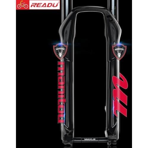 READU Manitou markhor front fork stickers bike front fork stickers Bike fork decals bicycle Decals bicycle accessories