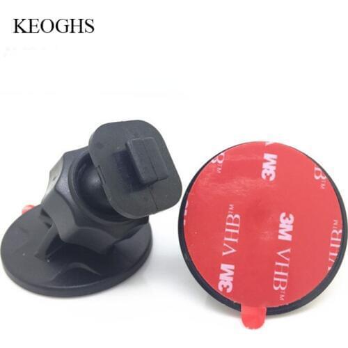 T-type universal dvr holder bracket round base strong 3M dual stickers adhesive 3M dvrs holders 2pc