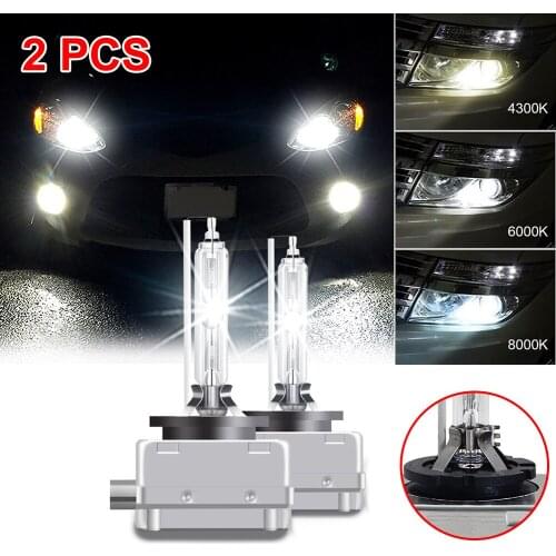 2PCS NEW D1S Car Headlight Bulb Kit 66140 66144 85410 85415 HID XENON Headlights Bulbs 4300K 6000K 8000K Set