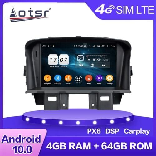 Car Android DVD Player For Chevrolet CRUZE 2008 - 2011 Multimedia Radio Stereo PX6 Car GPS Navigation 4G LTE WIFI BT Head Unit