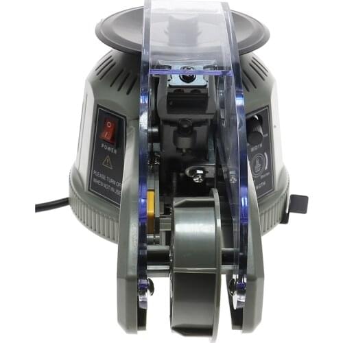 Electronic Carousel Tape Dispenser Automatic Packing Tape Dispenser ZCUT-2 Tape Adhesive Cutting Cutter Machine Office Equipment