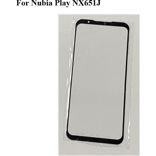 For ZTE Nubia Play NX651J Touch Screen Glass Digitizer Panel Front Glass Sensor For ZTE Nubia Play NX 651J Without Flex