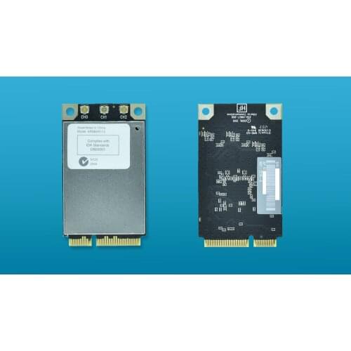 Atheros AR5BXB112 AR9380 Dual Band 2.4 5G 450Mbps Wifi Mini PCI-E Network Card for Apple Wlan