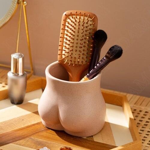 European Ceramic Vases The Body Art Decorative Flower Vase Bedroom Desktop Perfume Organizer Home Decoration Modern Ornaments