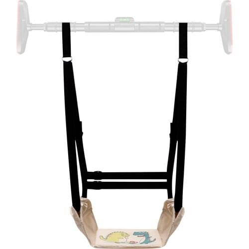 Multifunction Baby Kids Horizontal Bar Swing U Shaped Safe Comfortable Soft Board Hanging Chair Funny Game Toys