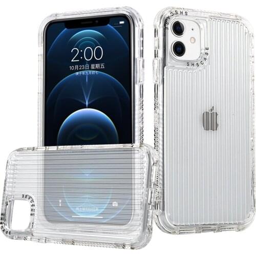For iphone 12 pro max soft case mobile phone 3 in 1 tpu 12pro shockproof XS protective cover