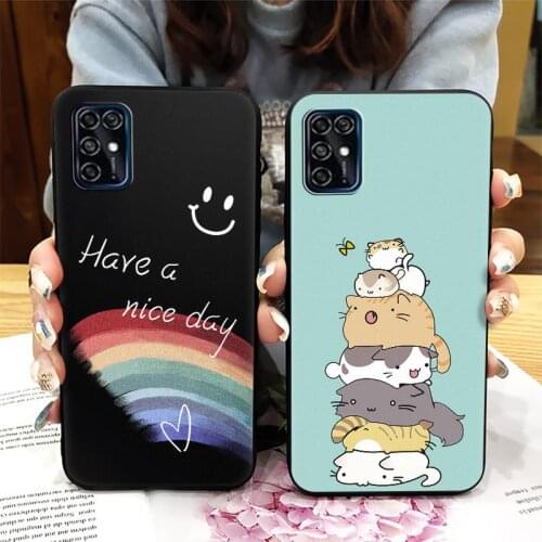 Soft Case Soft Phone Case For ZTE Blade A31 TPU Cartoon Cover Silicone Fashion Design Shockproof