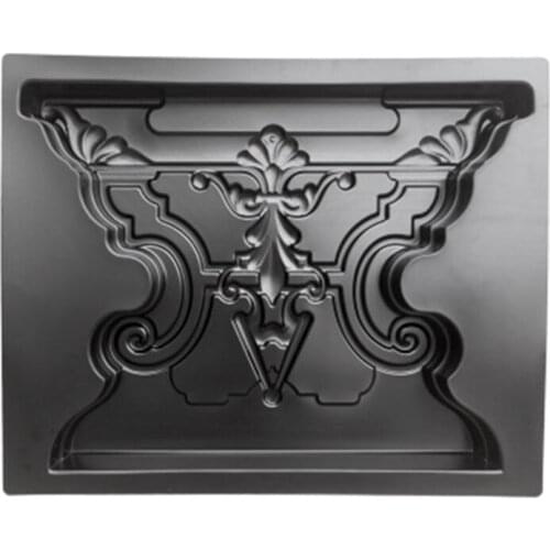 2021 New Garden Simulation Stone Chair Bench Leg Mold Plastic Cement Concrete Paving Mould Outdoor