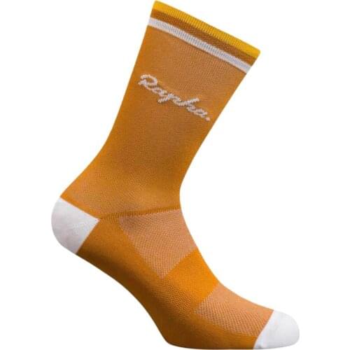 Orange New Man and woman Professional brand sport socks Breathable Road Bicycle Socks Outdoor Sports Racing Cycling Socks