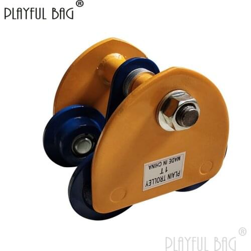 PB Playful bag Hoist I-steel pulley of cathead crane Chain block lifter Handcart High quality Oudoor sport equipment ZL87