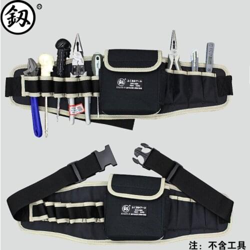 Portable Profession Tool Bag Electrician Oxford Cloth Waterproof Multifunction Tool Bag Bricolage Outil Tools Packaging DB60GJ
