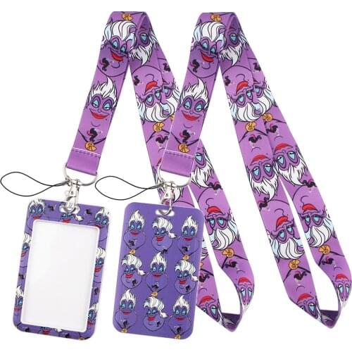 LT953 octopus Lanyard For Keychain ID Card Cover Pass student Mobile Phone USB Badge Holder Key Ring Neck Straps Accessories