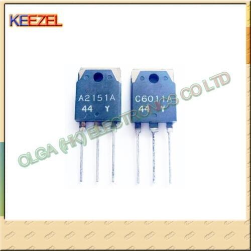 Japan tee original teardown authentic of tube sa2151a 2 sc6011a A2151A C6011A