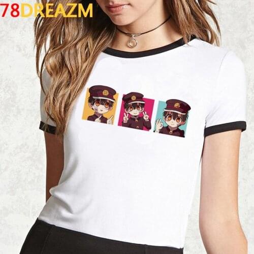 Toilet Bound Hanako Kun clothes female graphic tees women white t shirt streetwear t shirt tshirt streetwear