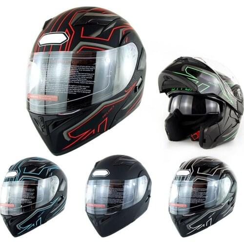 1pc Motorbike Helmet Full-Face Cover Dual Visor for Racing Safe Accessories Capacete Ciclismo Gorra Ciclismo Casquette Velo