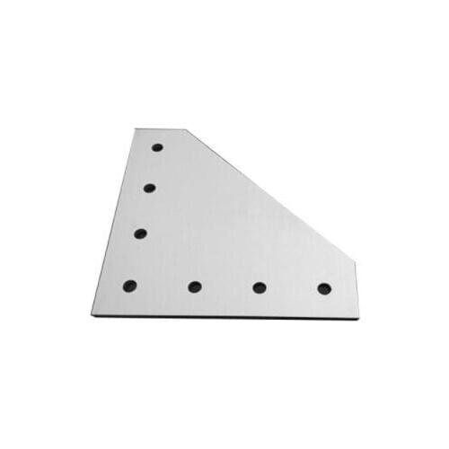 4PCS/LOT 7 Holes L type 90 Degree Joint Board Plate Corner Angle Bracket Connection Joint Board For 3030 4040 Aluminum Profile