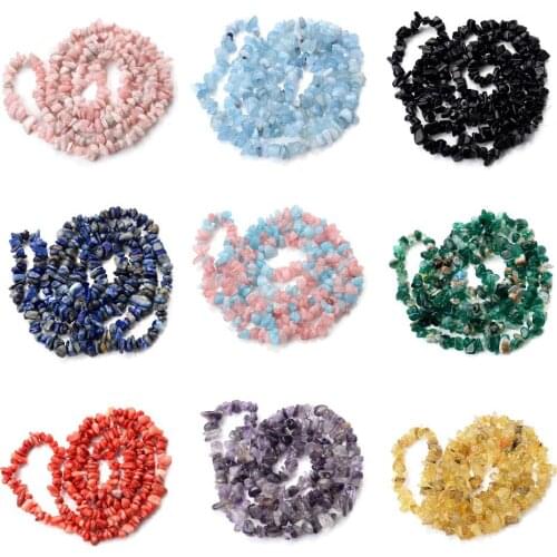 45 Styles 5-8mm Irregular Natural Stone Beads Quartz Aventurine Agates Bead for Jewelry Making Diy Braclet Earring 15inches