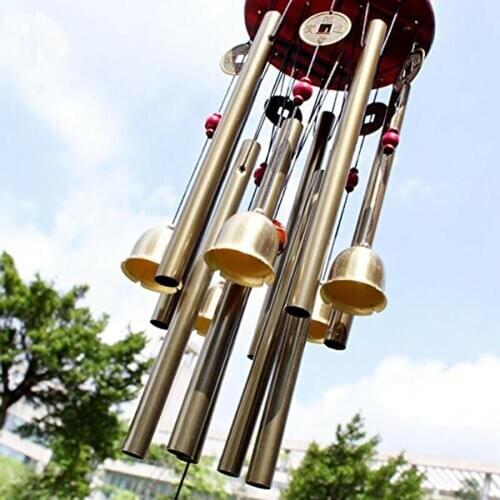 Antique Resonant 10 Tubes Wind Chime Bells Hanging Living Bed Home Decor Gift Car Outdoor Yard Garden Decor Wind Chimes