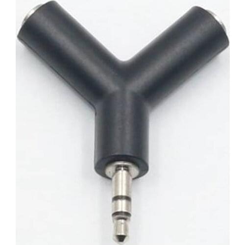 Smartphone Player Audio Cables 3.5mm Earphone Adapter 1Male to 2 Female Jack Adapter Plug Stereo Headphone Splitter for PC/MP3