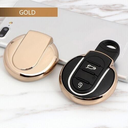 TPU Car Key Case Cover For BMW MINI Cooper R56 R50 R53 R55 R57 R58 R59 R60 R61 F54 F55 F56 Clubman Car Interior Accessories