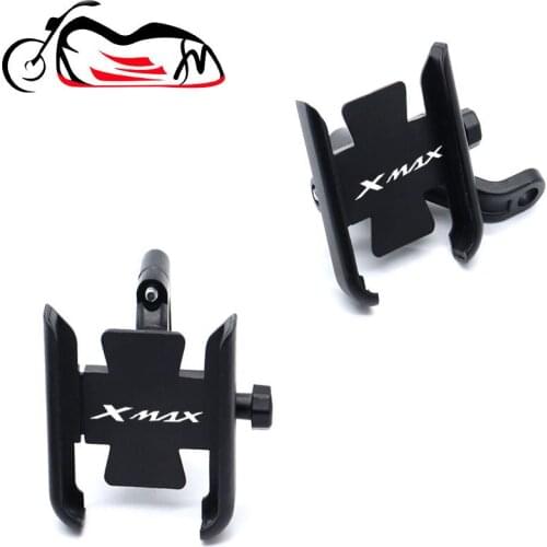 For YAMAHA NMAX N-MAX 155 NMAX125 2015-2020 Motorcycle Handlebar Rearview Mirror Mobile Phone Holder GPS stand bracket
