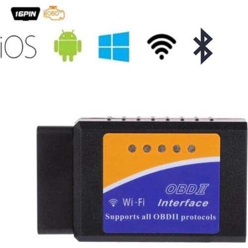 ELM327 OBD2 V1.5 Scanner PIC18F25K80 Bluetooth/Wifi OBD2 Car Diagnostic Tester Automotivo Tools Professional for iOS /android