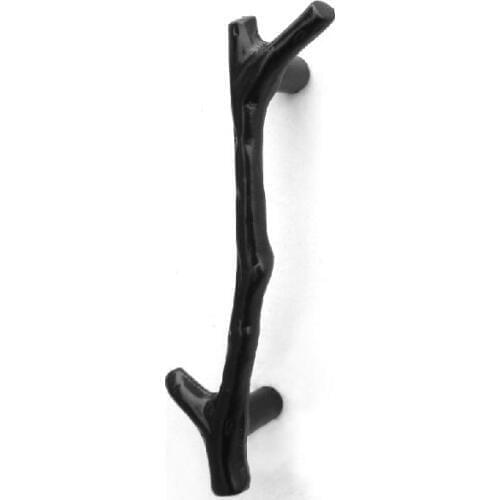 Home Hardware Branch Twig Black Handle Door Cabinet Drawer Pulls(C.C.:96mm,Length:121mm)