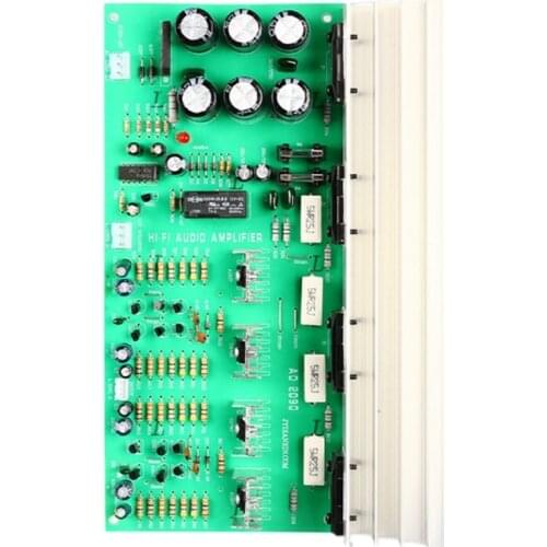 K1KF Hifi Sanken 1494/3858 150W+150W Stereo Amp High Power Amplifier Board Mini Module Computer Digital