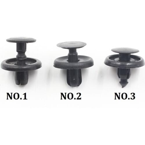 KE LI MI 30x Fender Bumper Engine Under Cover Snap Fastener Push Type Retaining Clip For BMW Toyota