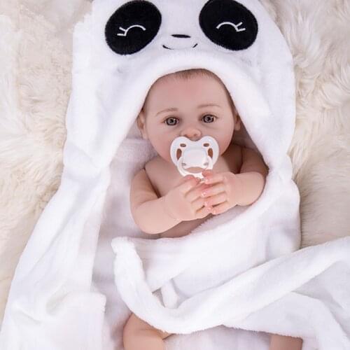 New 17 Inch/43cm Icy Doll Full Body Silicone Body Reborn Baby Girl Dolls Bebes Reborn Children Gifts Bonecas Juguetes Brinquedos