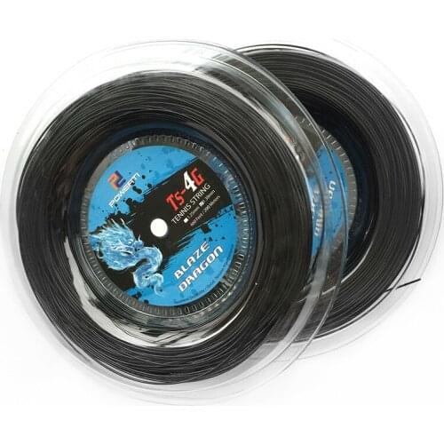 Powerti Tennis String Polyester 200m Reels 1.25mm/1.30mm Tennis Training Machine Stringing Net Gym Practice Stand Net