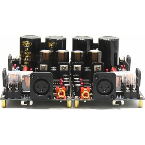 LM3886 XRL Fully Balanced Power Amplifier Board 120W+120W HiFi Stereo 2-channel Finished Board