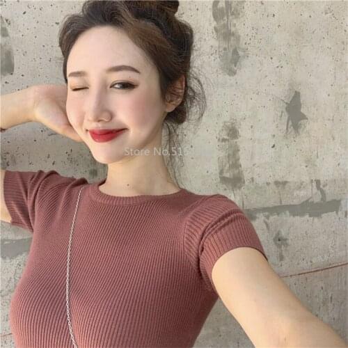 Женские трикотажные футболки Lucu Vakker China At AliExpress