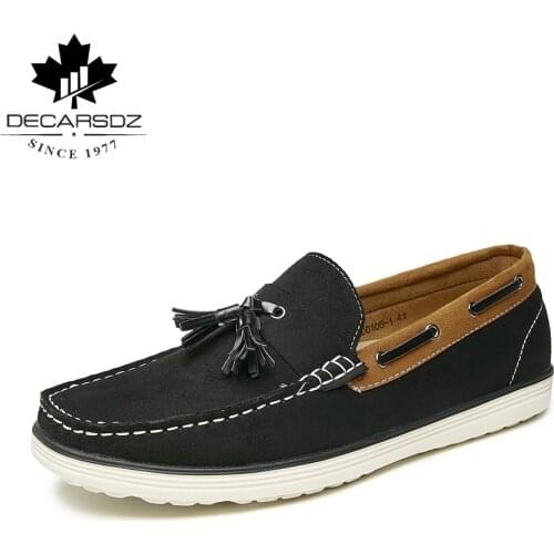 Men Loafers Shoes 2021 New Men Casual Shoes Men Fashion Moccasins Mens Flats Male Footwear Brand Comfy Slip-On Autumn Men Shoes