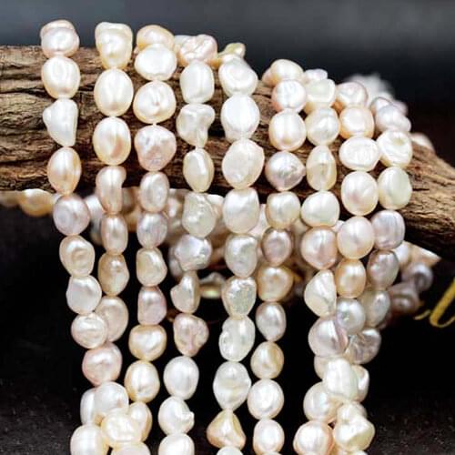 Natural Freshwater Pearl Baroque Irregular Mixed Color Pearl Used in Jewelry Making DIY Bracelet Necklace Jewelry Accessories