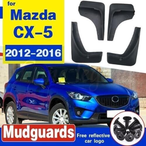 FIT FOR MAZDA CX-5 CX5 2012 2013 2014 2015 2016 MUD FLAP FLAPS MUDFLAPS GUARD FRONT REAR MUDGUARDS SPLASH FENDER MOLDING 4PCS