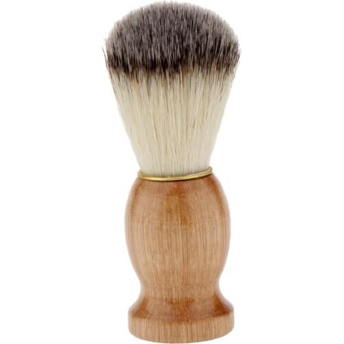 Pro Wood Handle Shaving Brush –Premium Handmade Men’s Shave Brush Soft Bristle Hair